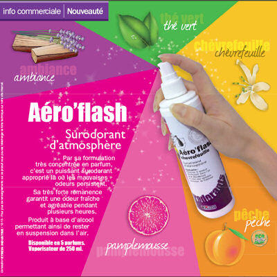 Aéro'flash : surodorant d'atmosphère