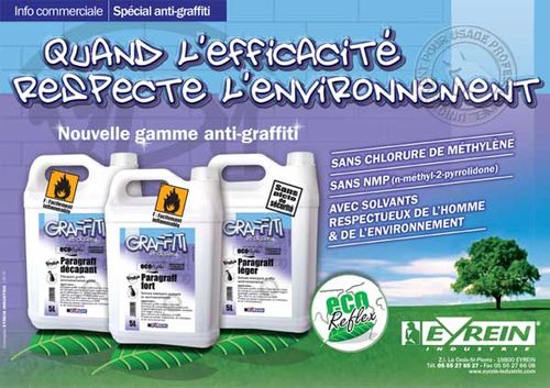 Nouvelle gamme anti-graffiti