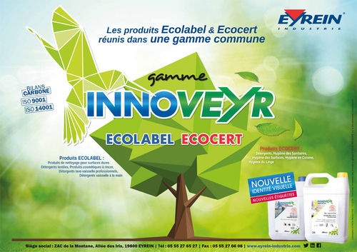 Les produits Ecolabel & Ecocert réunis dans une gamme commune